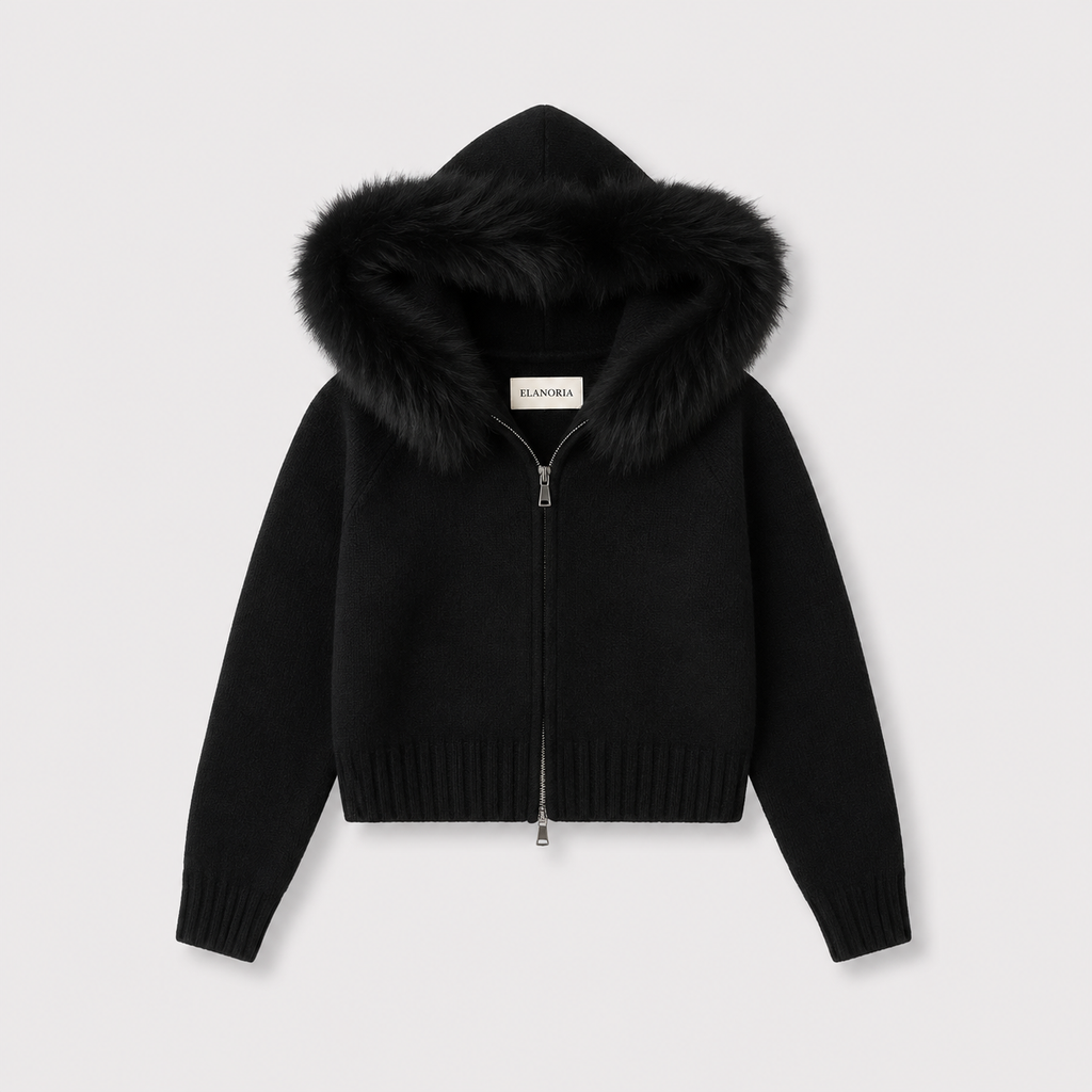 Fur Jacket - Black