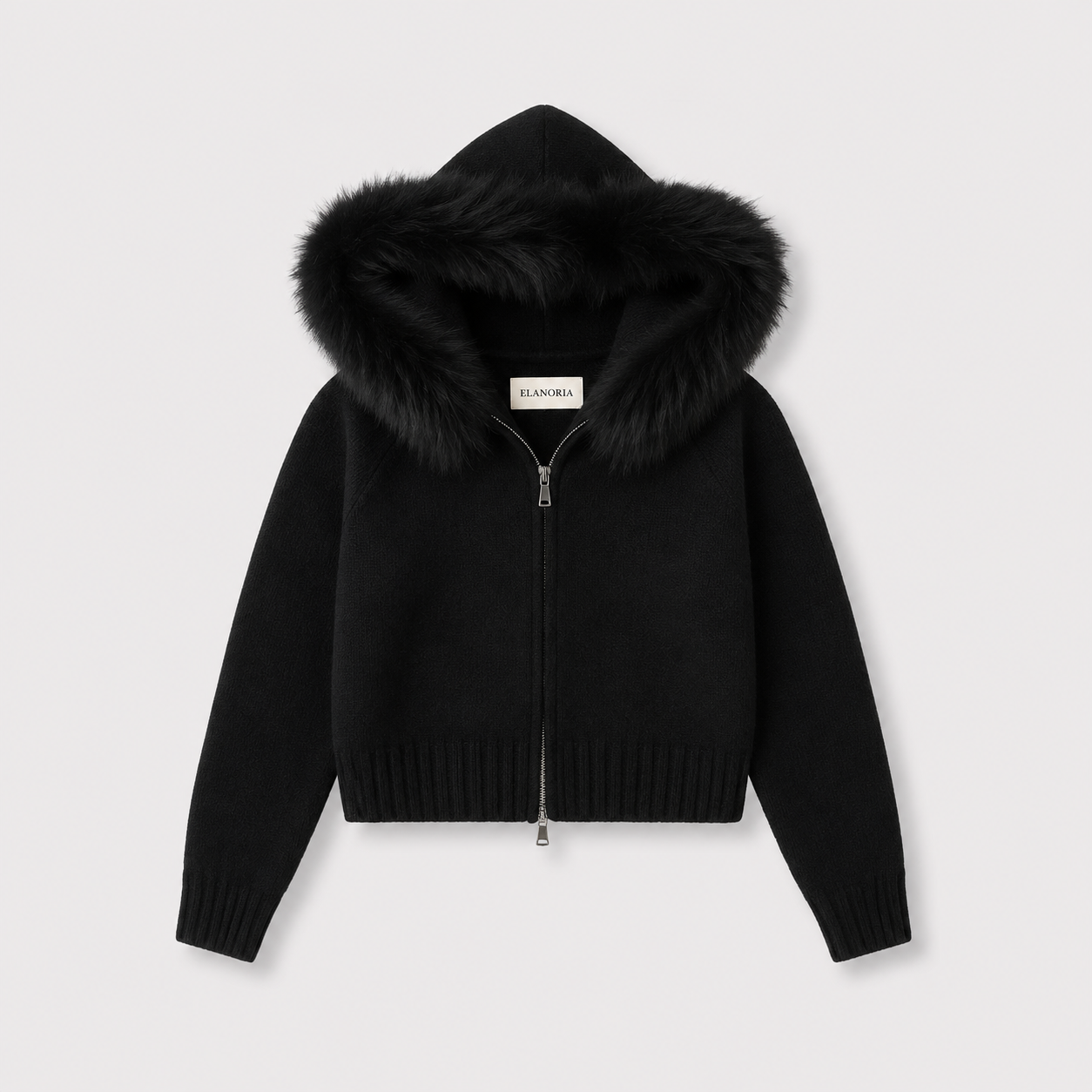 Fur Jacket - Black