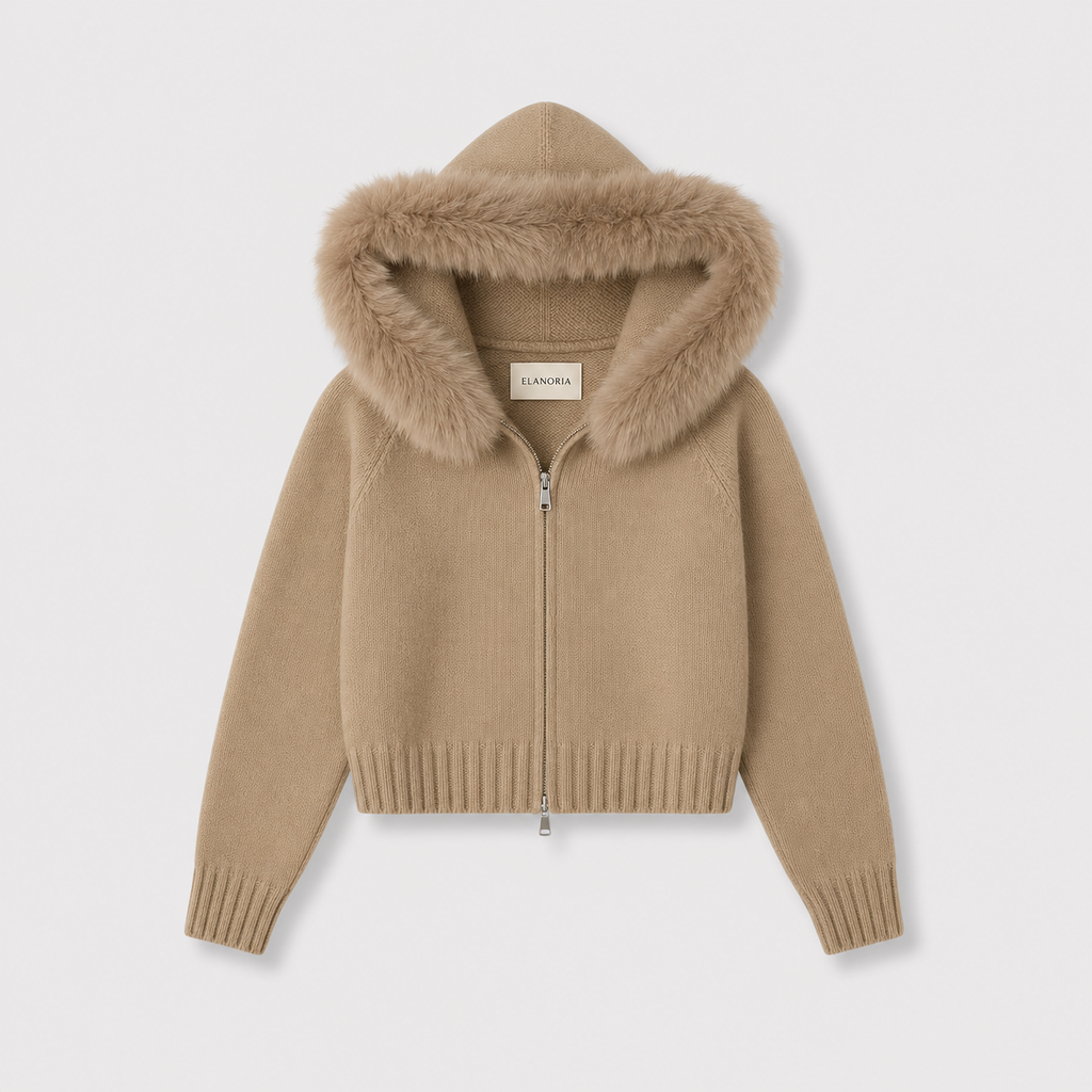 Fur Jacket - Beige