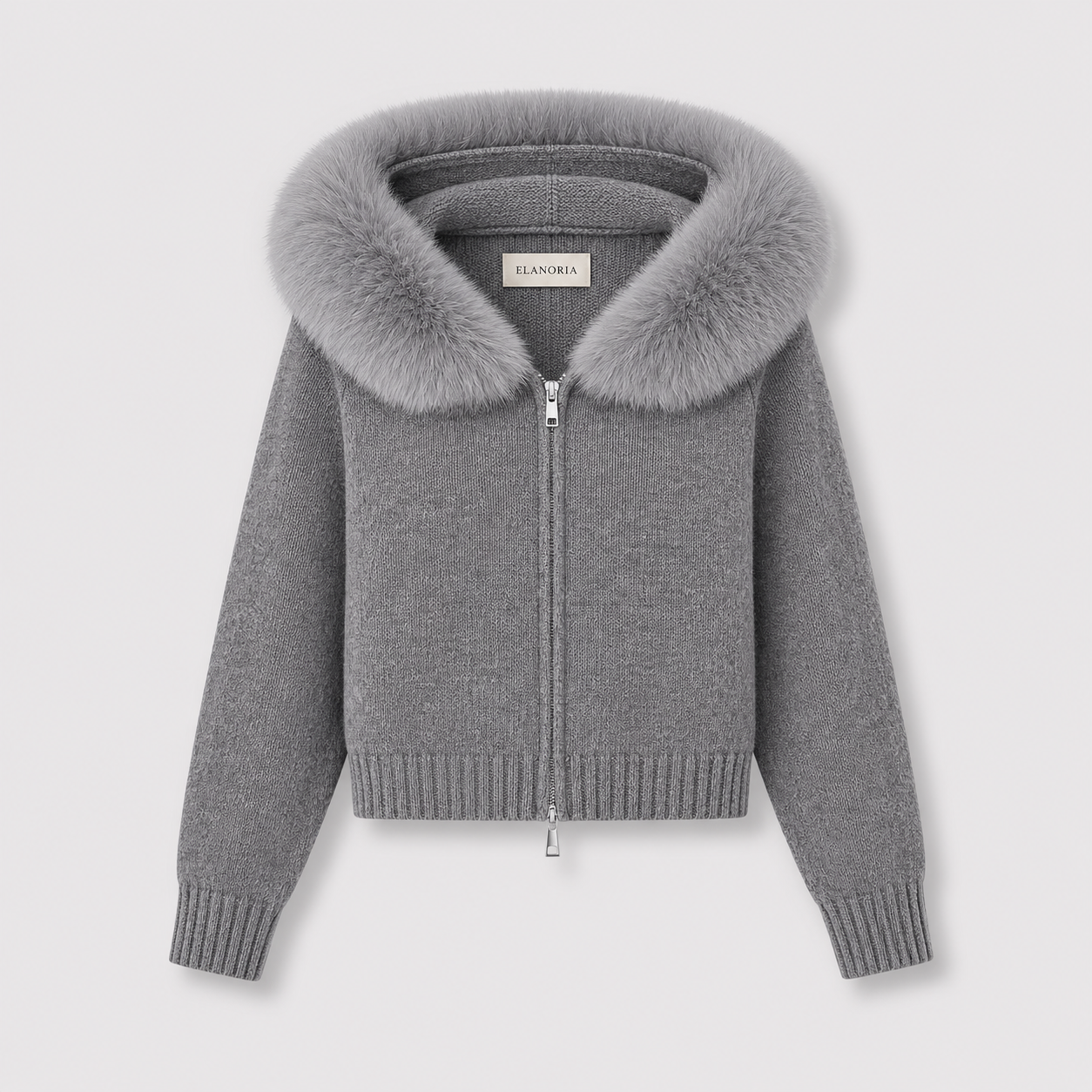 Fur Jacket - Grey