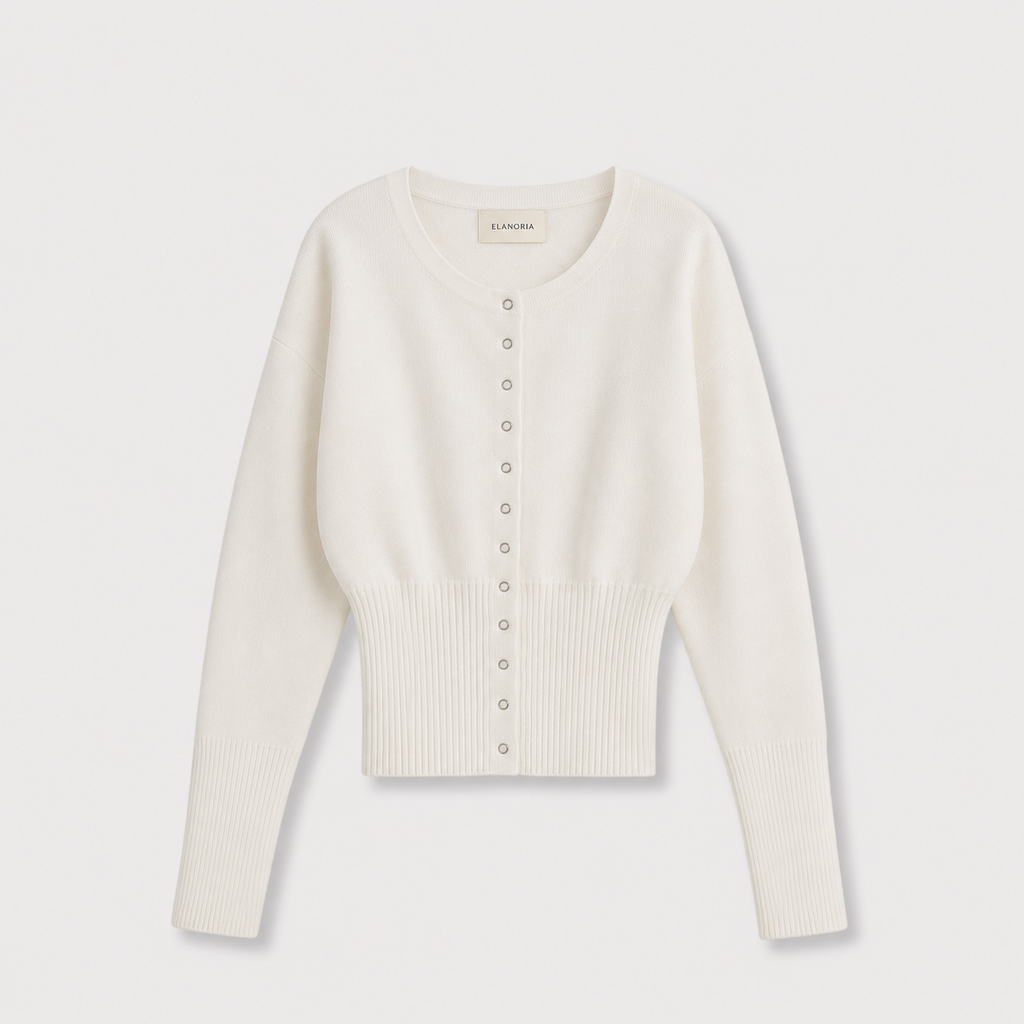 Ama Cardigan - White