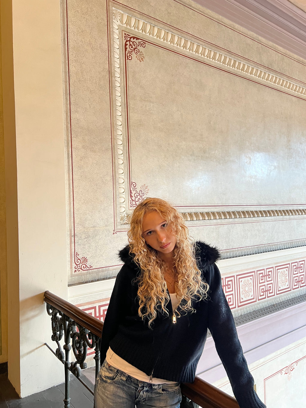 Fur Jacket - Black
